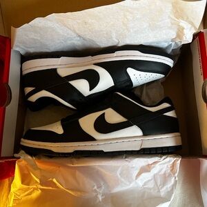 Nike Dunks Classic Black and White Low-Tops